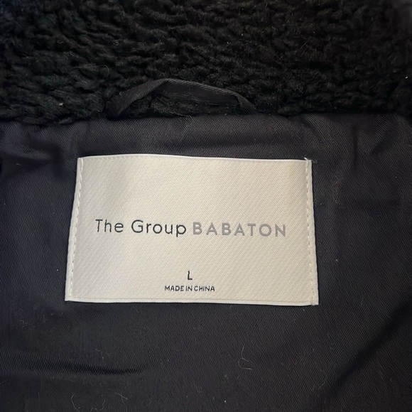 Aritzia Black Fleece Jacket - Picture 5 of 12